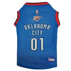 Oklahoma City Thunder NBA Dog Pet Jersey